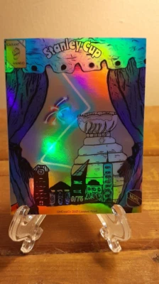 2025 Gallant Mango Stanley Cup Trophy Holo Refractor /75 🏆 - Image 1 of 4