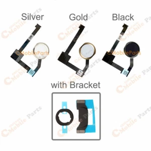 iPad Air 2 / Pro 12.9 1st Home Button Flex Cable With Bracket ( A1584 / A1566 ) - Picture 1 of 4
