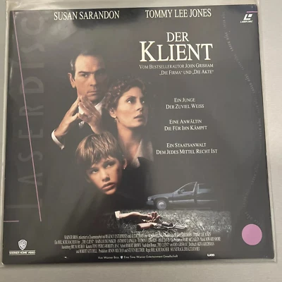 Laserdisc Der Klient Pal deutsch Dolby Surround - Bild 1 von 2