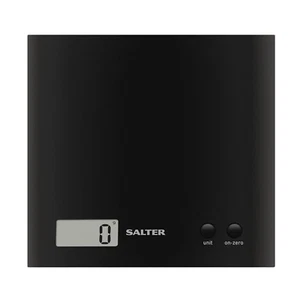 Salter Arc Bilancia da Cucina Digitale 3kg Nera Slim Funzione Aggiunta e Pesa - Foto 1 di 9