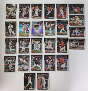 2024 TOPPS SERIES 1&2 TEAM SET "San Francisco Giants" - Picture 1 of 24