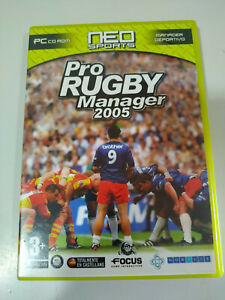 Pro Rugby Manager 2005 - Set for PC Cd-rom Spain