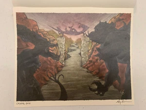 Legend of the Five Rings 5 L5R Original Art Crystal Gate Artwork Non MtG - Picture 1 of 1