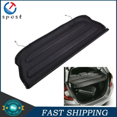 New For Honda Fit 2015-2019 Cargo Cover Rear Trunk Luggage Shade Shield Black - Image 1 of 4