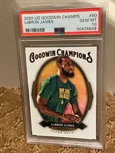 2020 UD Goodwin Champs Lebron James PSA 10 #50 card - Picture 1 of 1
