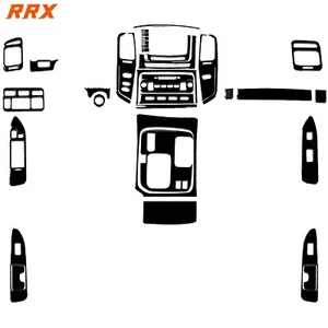36Pcs Piano Black Full Interior Trim Kit For Land Cruiser For Lexus LX470 03-07 - Picture 1 of 7