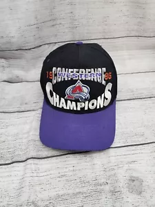 Colorado Avalanche 1996 Western Conference Champions NHL cap/hat - Snapback - Picture 1 of 8