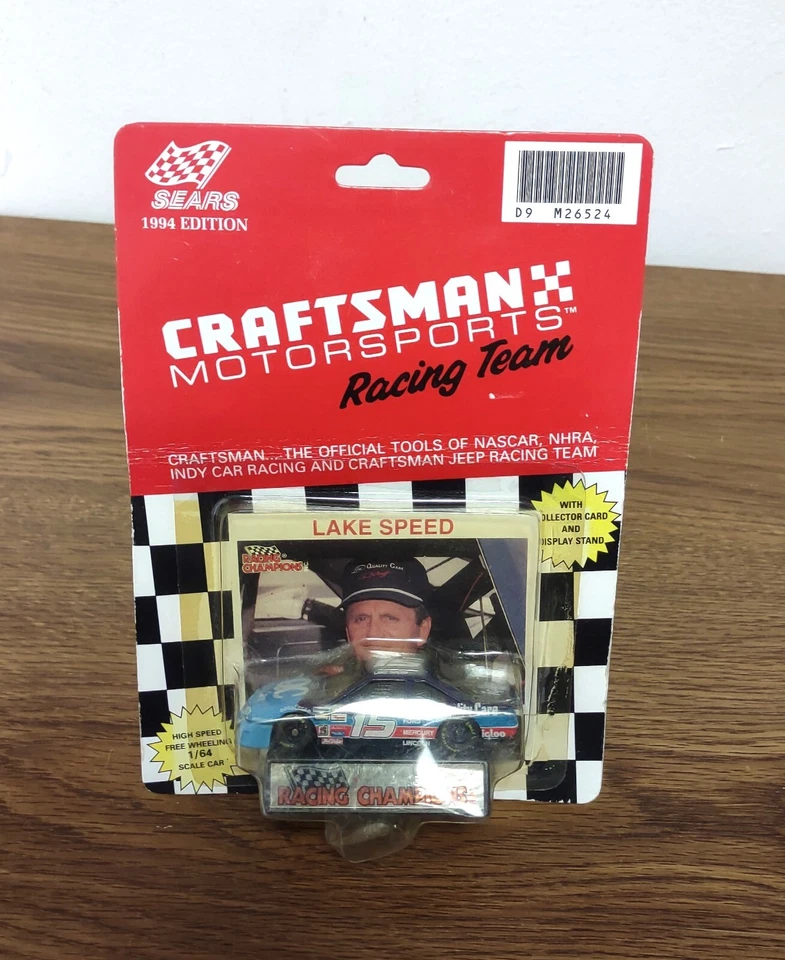 Racing Champions 1994 Sears Craftsman Motorsports 1:64 Lake Speed #15 Promo N17 Foto 1 de 4