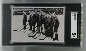 1936 German WINTER OLYMPICS Reemtsma card SGC 5 Olympic UNITED STATES Hockey US
