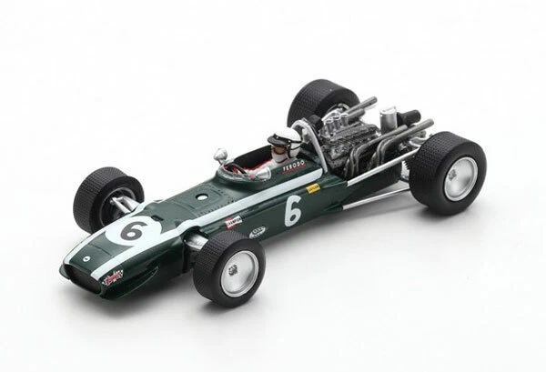 Spark Model 1:43 S6983 Cooper T86B #6 4th Monaco GP 1968 Ludovico Scarfiotti NEW - Immagine 1 di 1