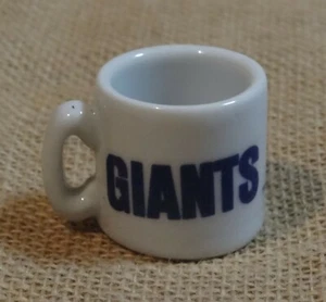 NFL Mini Miniatur Kaffeebecher New York Giants Fan Sammlerstück Geschenk Ornament - Bild 1 von 2
