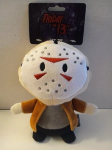 Freitag der 13. Jason Halloween Horror 9 Zoll Plüsch Hund Haustier Quietscher Spielzeug Neu mit Etikett - Bild 1 von 3