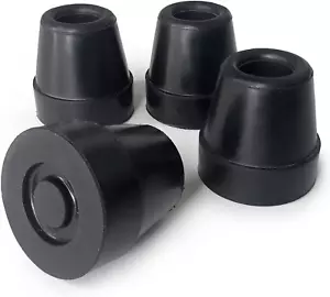 DMI robuste Ersatz Quad Cane Spitzen, zusätzliche Stabilität, rutschfester Griff, 1/2 Zoll - Bild 1 von 11