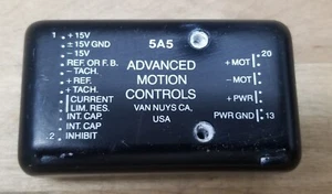 Advanced Motion Controls Model 5A5 Servo Motion Control Amplifier 1 - Picture 1 of 4