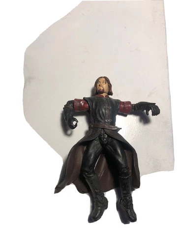 2001 ToyBiz LOTR Fellowship of The Ring Super Poseable Boromir 6.5" Figure Loose Cover