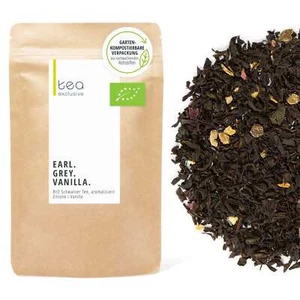 Earl Grey Vanilla, BIO, Schwarzer Tee, 100g Beutel - Bild 1 von 8