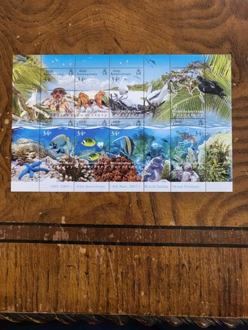 Stamps British Indian Ocean Territory Scott #316 nh Cover