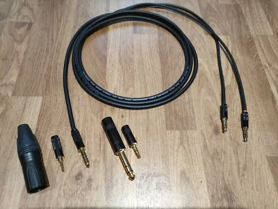 Cable de auriculares equilibrado Van Damme Hifiman Sundara/Ananda/Arya Focal Elear/claro