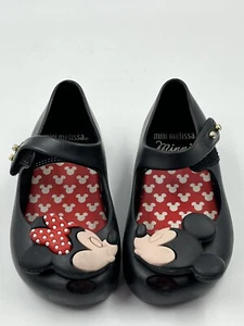 Mini Melissa x Disney Mickey Mouse & Minnie Mouse Mary Jane Kleinkind Größe 7 - Bild 1 von 15