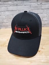 Metallica Master of Puppets Black Classic Trucker Hat Cap 80s Rock Band 