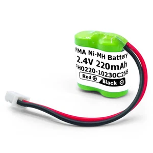 Model Plane Toy UVA PLC CNC Backup Power 2.4V 220mAh Ni-MH Rechargeable Battery - Picture 1 of 10