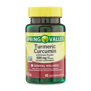 SV Turmeric Curcumin 500mg 45ct - Picture 1 of 10