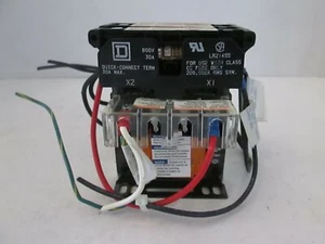 Square D Quick Connect Terminal Transformer LR21455, Used - Picture 1 of 5