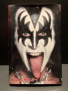 Kiss and Make-Up First Edition hardcover book by Gene Simmons - Picture 1 of 4