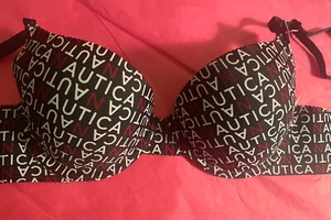 Notica Push Up Bra Logo Print 34B - Picture 1 of 5