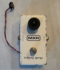Vintage MXR Micro Amp Boost Pedal - better than the reissue.
