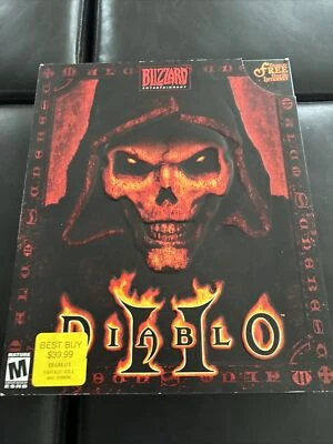 Diablo II 2 PC Computer Blizzard Big Box - Image 1 of 4