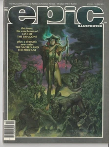 EPIC ILLUSTRATED~A MARVEL MAGAZINE / OCTOBER~1983~ISSUE~HARD~TO~FIND!~~ - Picture 1 of 11