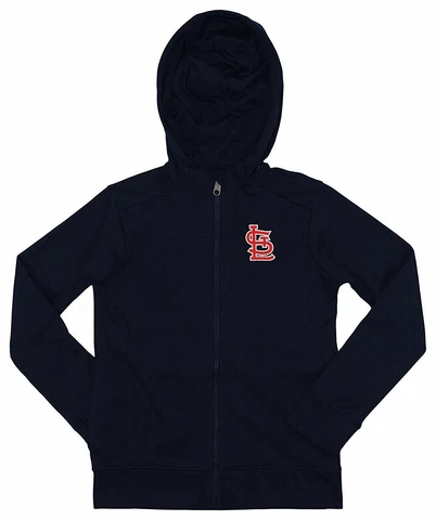 Outerstuff MLB Youth/Kids St. Louis Cardinals Performance Full Zip Hoodie Cover
