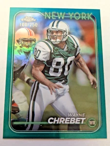 Wayne Chrebet 2023 Topps Chrome Purple Refractor /250 New York Jets - Picture 1 of 3