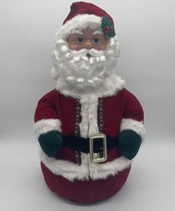 Vintage selten Pan asiatisch animiert Geschichten erzählen Weihnachtsmann 17 Zoll für Teile oder Reparatur - Bild 1 von 14