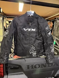 Power-Trip Honda VTX Mesh Lined Mesh Motorcycle Jacket Size Womens Small - Picture 1 of 5