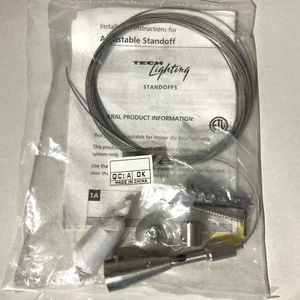 Tech Lighting 700MOSADJS Satin Nickel Adjustable Standoff 12' - Picture 1 of 5