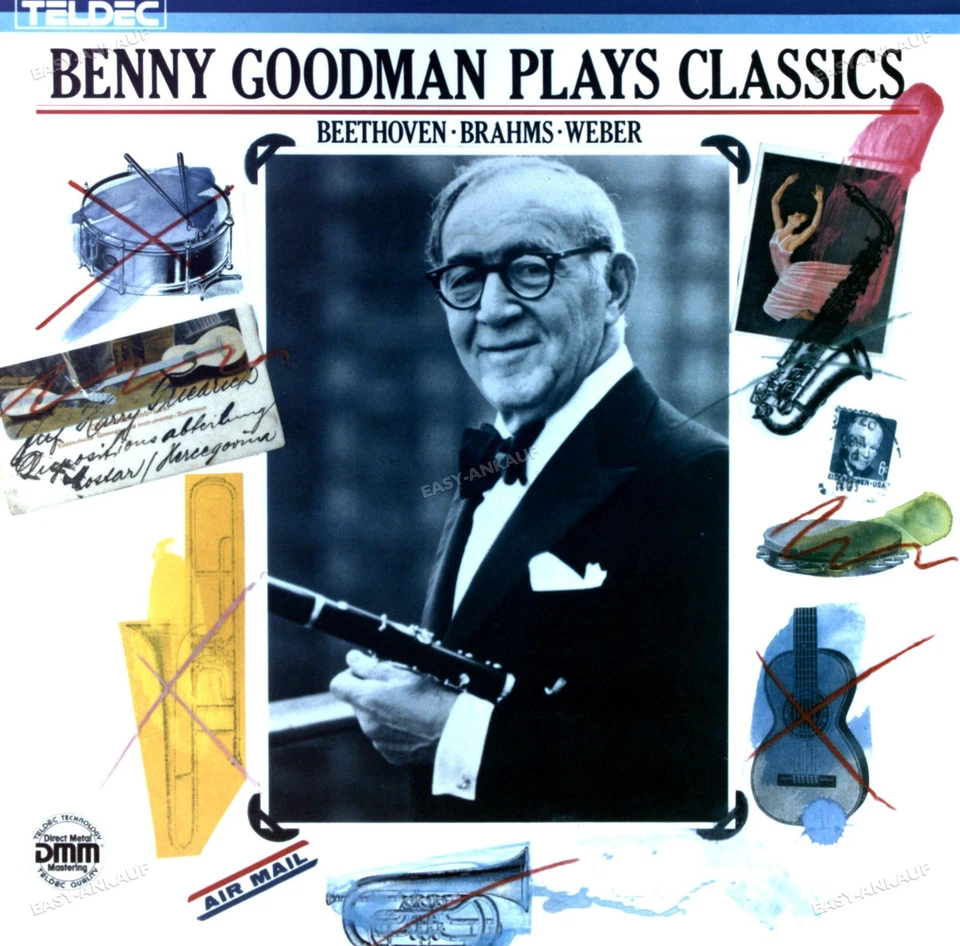 Benny Goodman - Benny Goodman Plays Classics 2LP FOC + Insert (VG+/VG) .* - Image 1 of 1