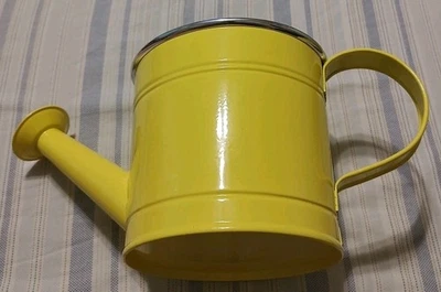  New Yellow Metal Watering Can - Image 1 of 4