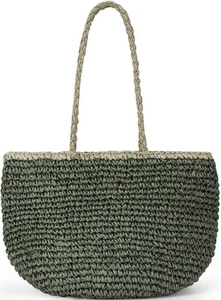 Large Straw Bag For Women Beach Tote Handbag Summer Purse Shoulder Bag For Va... - Picture 1 of 7