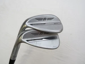 Used LH Titleist Vokey SM10 52.08* 56.10* Wedge Set Titleist BV Wedge Flex Steel - Picture 1 of 5