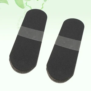 10 PCS Black Foot Sandpaper Feet Scrubber Remover Sanding Discs - Picture 1 of 11