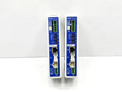 LECPMJT-LEY25LA-150 SMC DIRECT CC-LINK STEP MOTOR CONTROLLER LOT OF 2 - Image 1 of 4