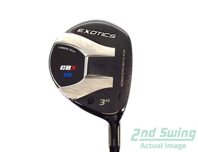 Tour Edge Exotics CBX 119 Fairway Wood 3 Wood 3W 15° Graphite Senior Right 43.0i - Image 1 of 4