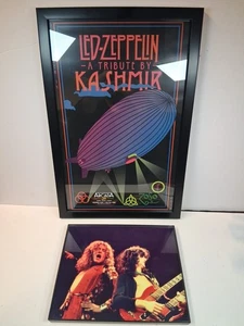 Led-Zeppelin Un omaggio di Kasmir. Poster 18x12 incorniciato 2019. Include foto 8 x 10 - Foto 1 di 8