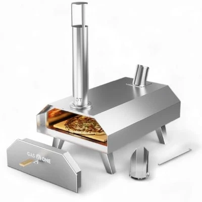 GasOne Pizza Oven Outdoor 12-inch Wood Pellet Portable Pizza Oven PZW-12 - Image 1 of 4