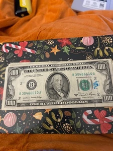 vintage 100$ bill - Picture 1 of 1