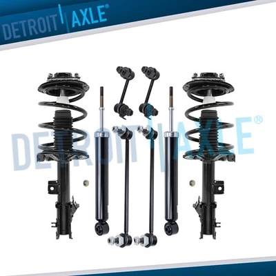 Kit de suspensión amortiguadores traseros puntales de resorte delanteros tracción trasera para Infiniti FX35 2003-2008 Foto 1 de 4