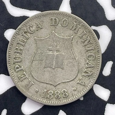 1888 Dominican Republic 2 1/2 Centavos Lot#C2788 - Image 1 of 2