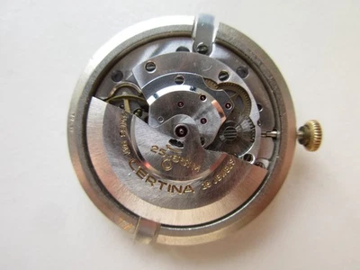 Cinta Azul Certina cal. 25-651 Reloj Suizo Automático Movimiento y Dial - Funcionamiento Foto 1 de 4